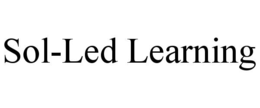 SOL-LED LEARNING trademark