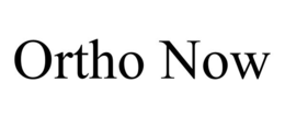 ORTHO NOW trademark