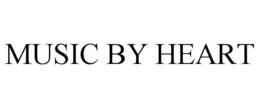 MUSIC BY HEART trademark
