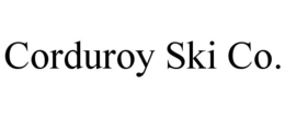 CORDUROY SKI CO. trademark
