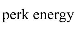 PERK ENERGY trademark