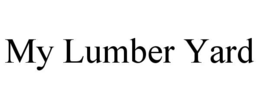 MY LUMBER YARD trademark