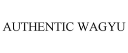AUTHENTIC WAGYU trademark