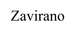 ZAVIRANO trademark