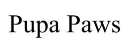 PUPA PAWS trademark