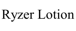 RYZER LOTION trademark