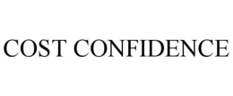COST CONFIDENCE trademark