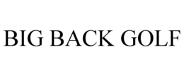 BIG BACK GOLF trademark