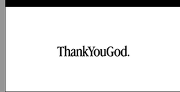 THANKYOUGOD. trademark