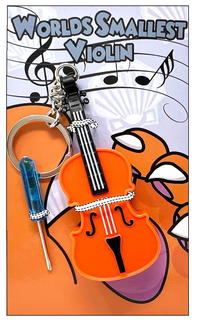 WORLDS SMALLEST  VIOLIN trademark