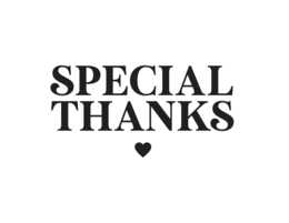 SPECIAL THANKS trademark