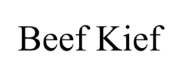 BEEF KIEF trademark