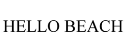 HELLO BEACH trademark