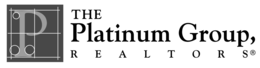 P THE PLATINUM GROUP, R E A L TO R S trademark