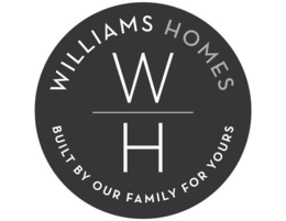 WH WILLIAMS HOMES BUILT BY OUR FAMILY FOR YOURS trademark