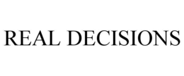 REAL DECISIONS trademark
