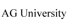 AG UNIVERSITY trademark