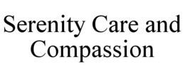 SERENITY CARE AND COMPASSION trademark