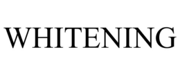 WHITENING trademark