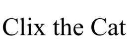 CLIX THE CAT trademark