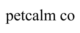 PETCALM CO trademark