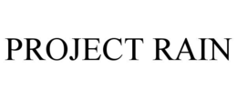 PROJECT RAIN trademark