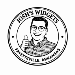 JOSH'S WIDGETS FAYETTEVILLE, ARKANSAS trademark
