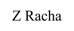 Z RACHA trademark