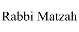 RABBI MATZAH trademark