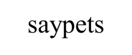 SAYPETS trademark