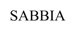 SABBIA trademark