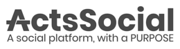 ACTSSOCIAL A SOCIAL PLATFORM, WITH A PURPOSE trademark