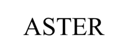 ASTER trademark
