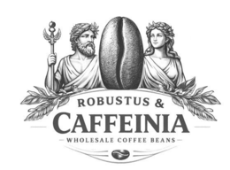 ROBUSTUS & CAFFEINIA WHOLESALE COFFEE BEANS trademark