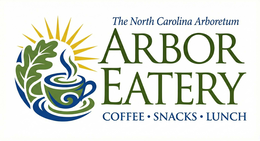 THE NORTH CAROLINA ARBORETUM ARBOR EATERY COFFEE · SNACKS · LUNCH trademark