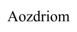 AOZDRIOM trademark