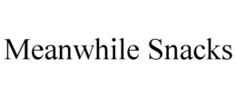 MEANWHILE SNACKS trademark