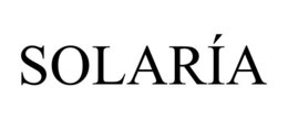 SOLARÍA trademark
