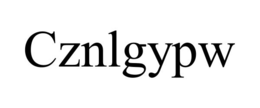 CZNLGYPW trademark