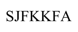 SJFKKFA trademark