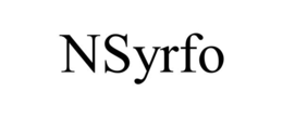 NSYRFO trademark