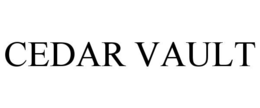 CEDAR VAULT trademark
