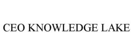 CEO KNOWLEDGE LAKE trademark
