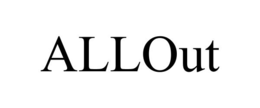 ALLOUT trademark