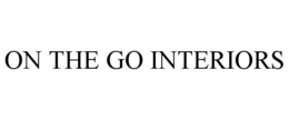 ON THE GO INTERIORS trademark