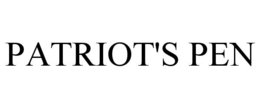 PATRIOT'S PEN trademark