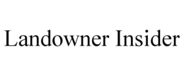 LANDOWNER INSIDER trademark