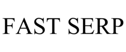 FAST SERP trademark