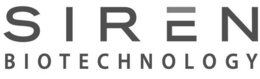 THE MARK CONSISTS OF OUR COMPANY NAME ‘SIREN BIOTECHNOLOGY’ WITH A STYLIZED DESIGN ELEMENT IN THE LETTER "E" OF SIREN, AND A STYLIZED FONT trademark