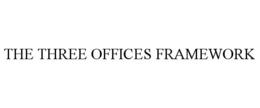 THE THREE OFFICES FRAMEWORK trademark